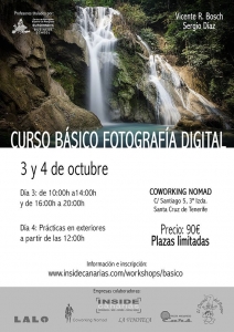 Curso V curso de fotografía digital en Tenerife 1