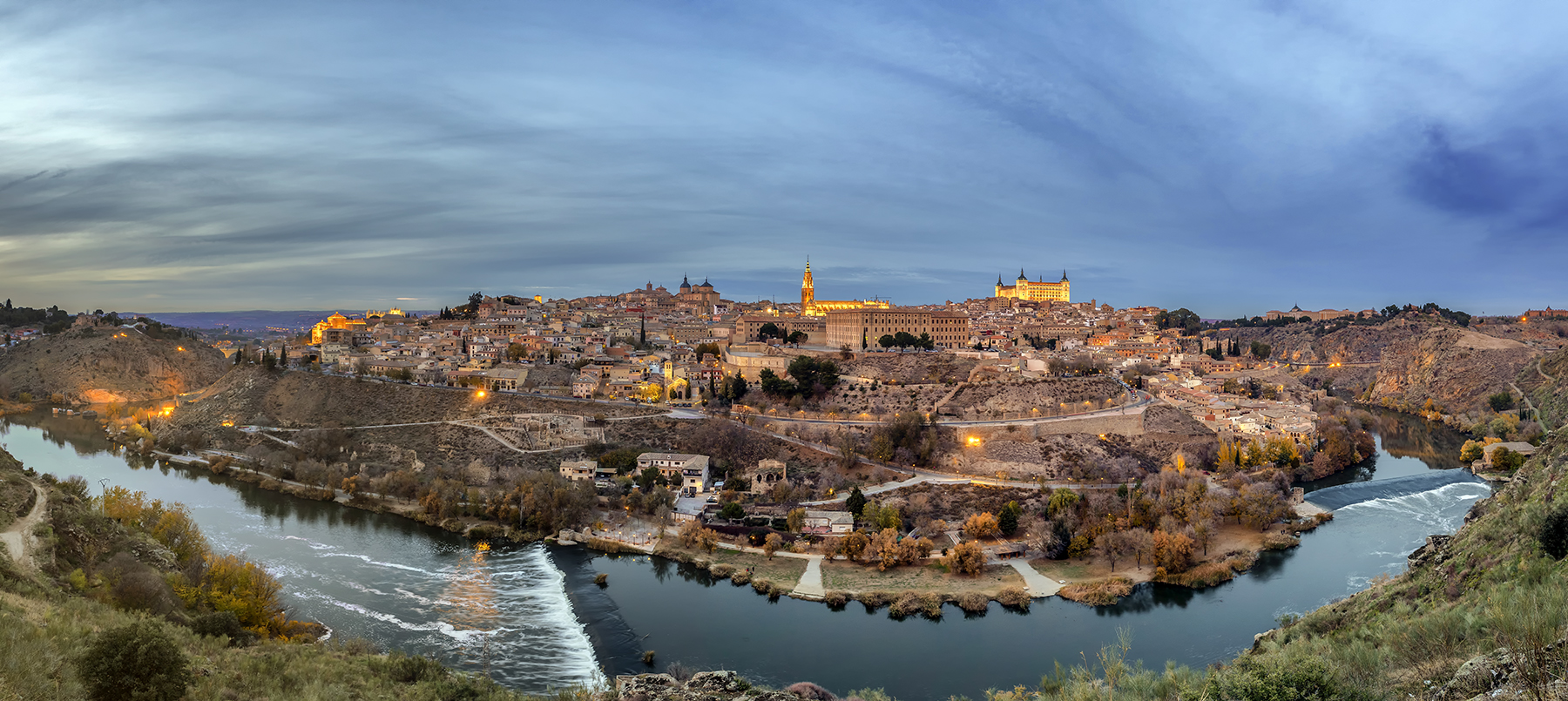 Toledo Ciudad Imperial Panoramica Skyline