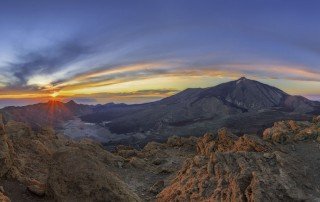 Atardecer desde Guajara - Parque nacional del Teide