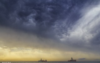 Cielos tormenta Tenerife