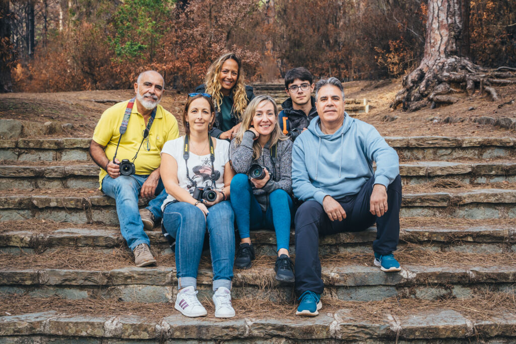 Foto grupo curso fotografía Tenerife noviembre 2023