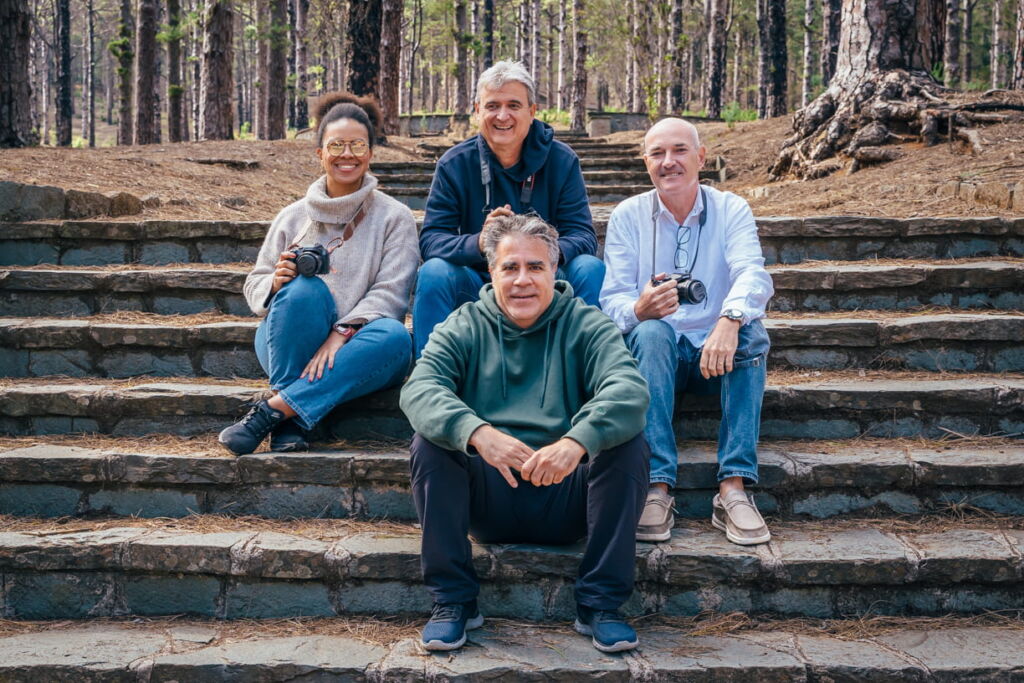 Foto grupo curso fotografía Tenerife Julio 25